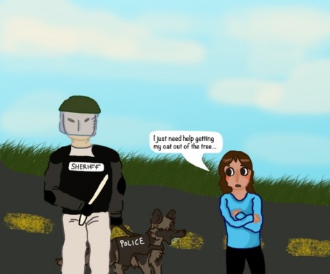Police force becomes overly weaponized