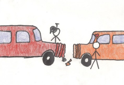 Post-school traffic poses threat in parking