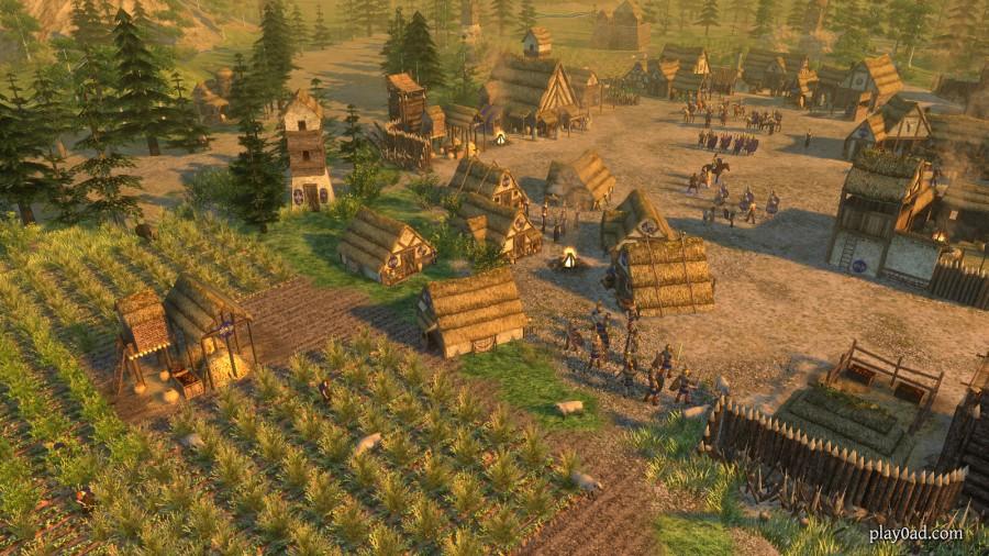 Many strategy games, such as the open-source 0AD pictured, challenge players by simulating worlds that mimic a set of historical problems they have to strategize to overcome.