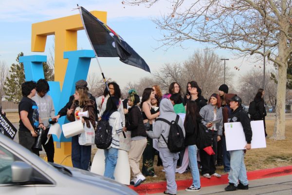 Taylorsville High School students participate in ICE walkouts